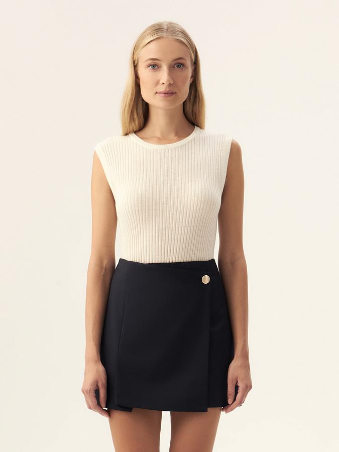 LSTR-032054 Юбка (темно-синий, XS)