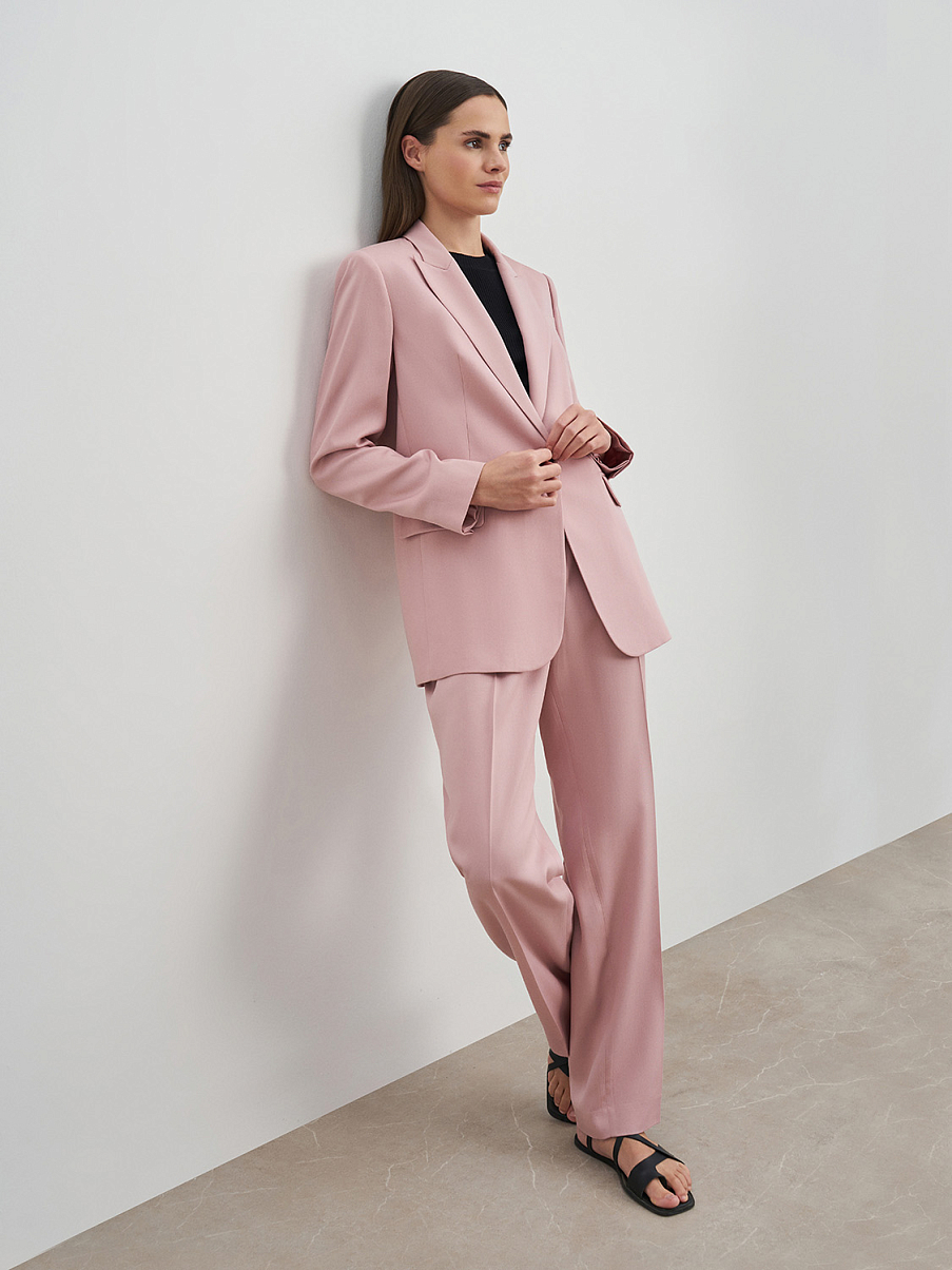 Прямые брюки со стрелками