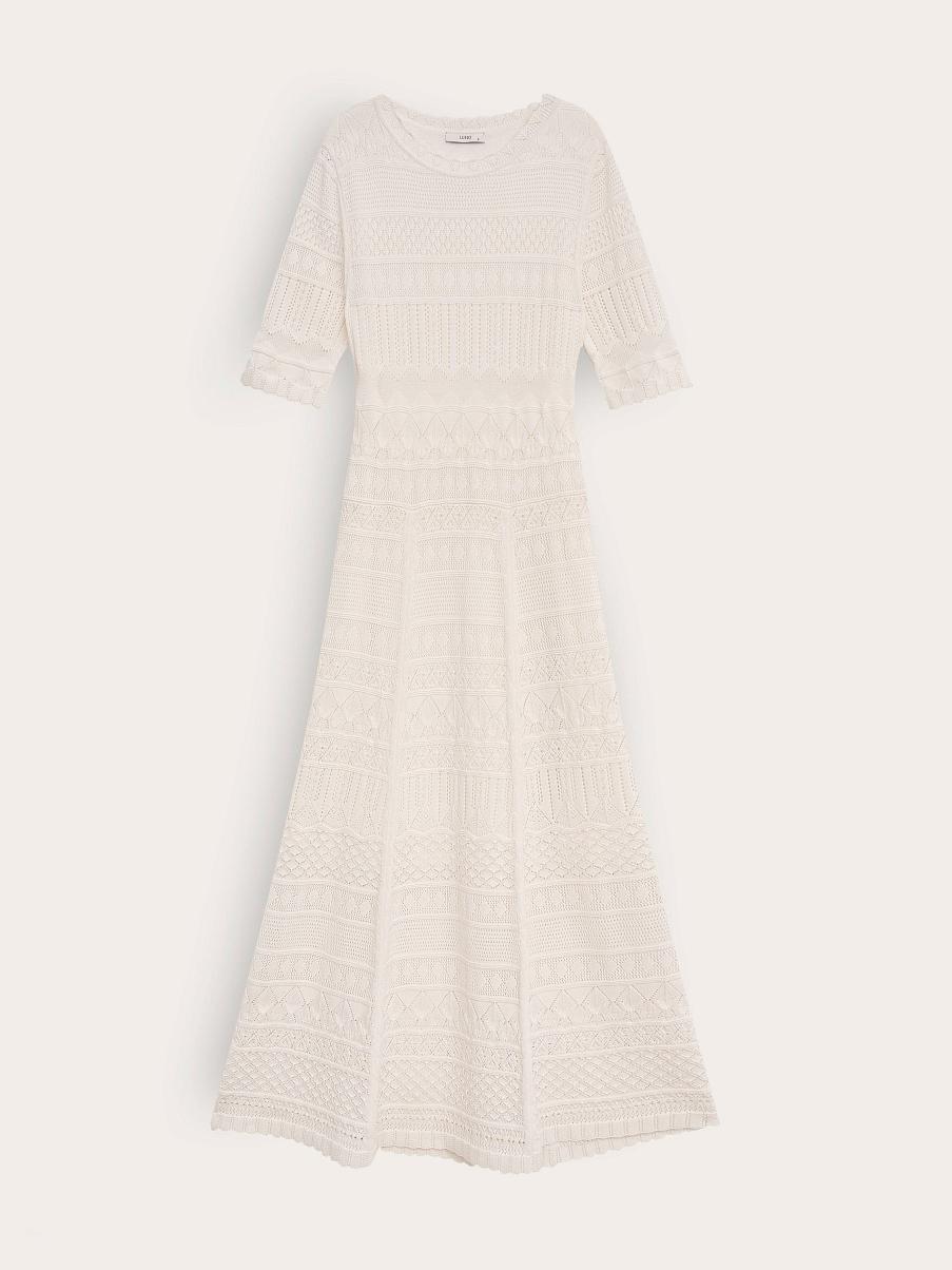 Платье трикотажное миди