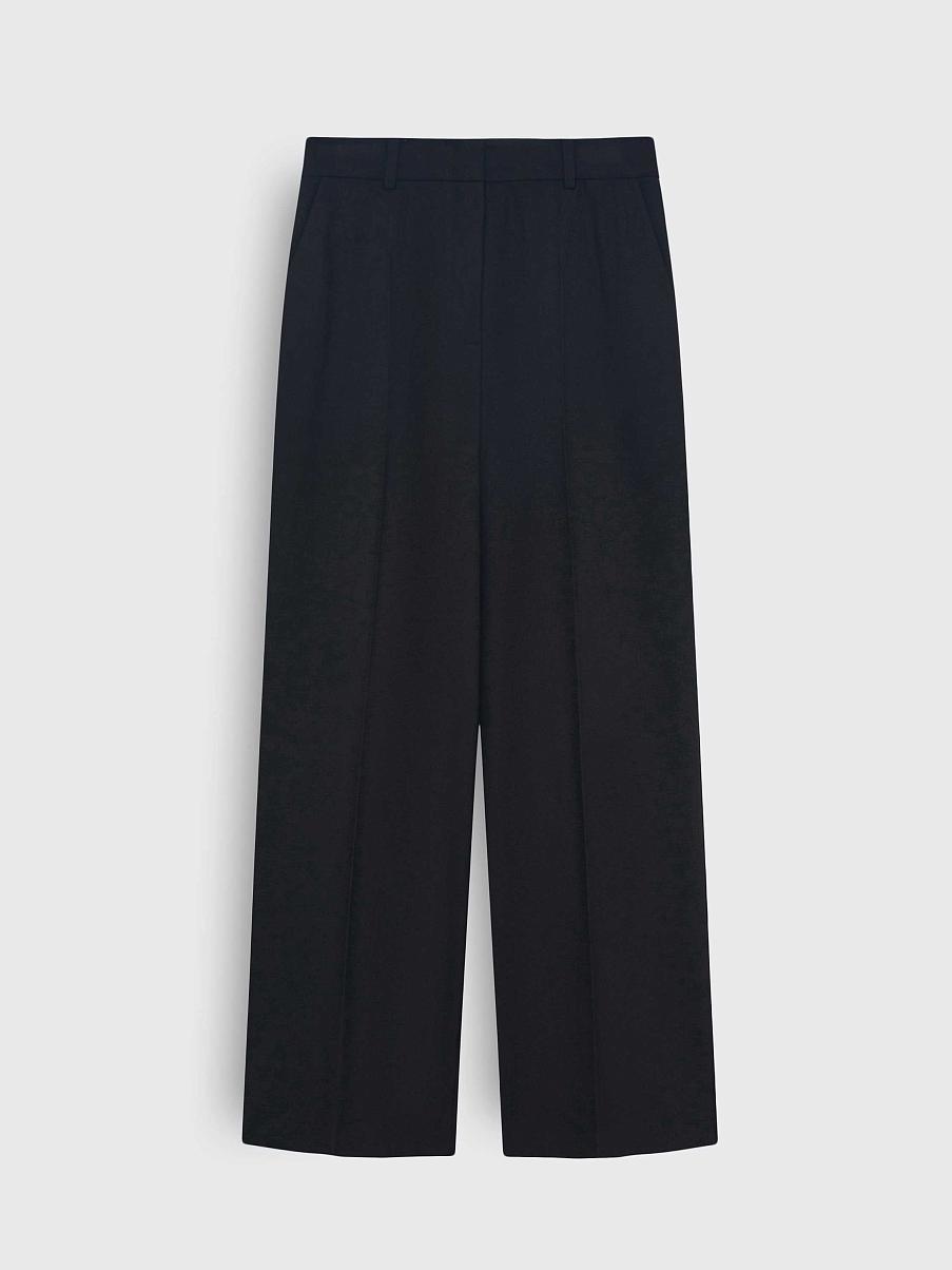 Брюки из костюмной ткани