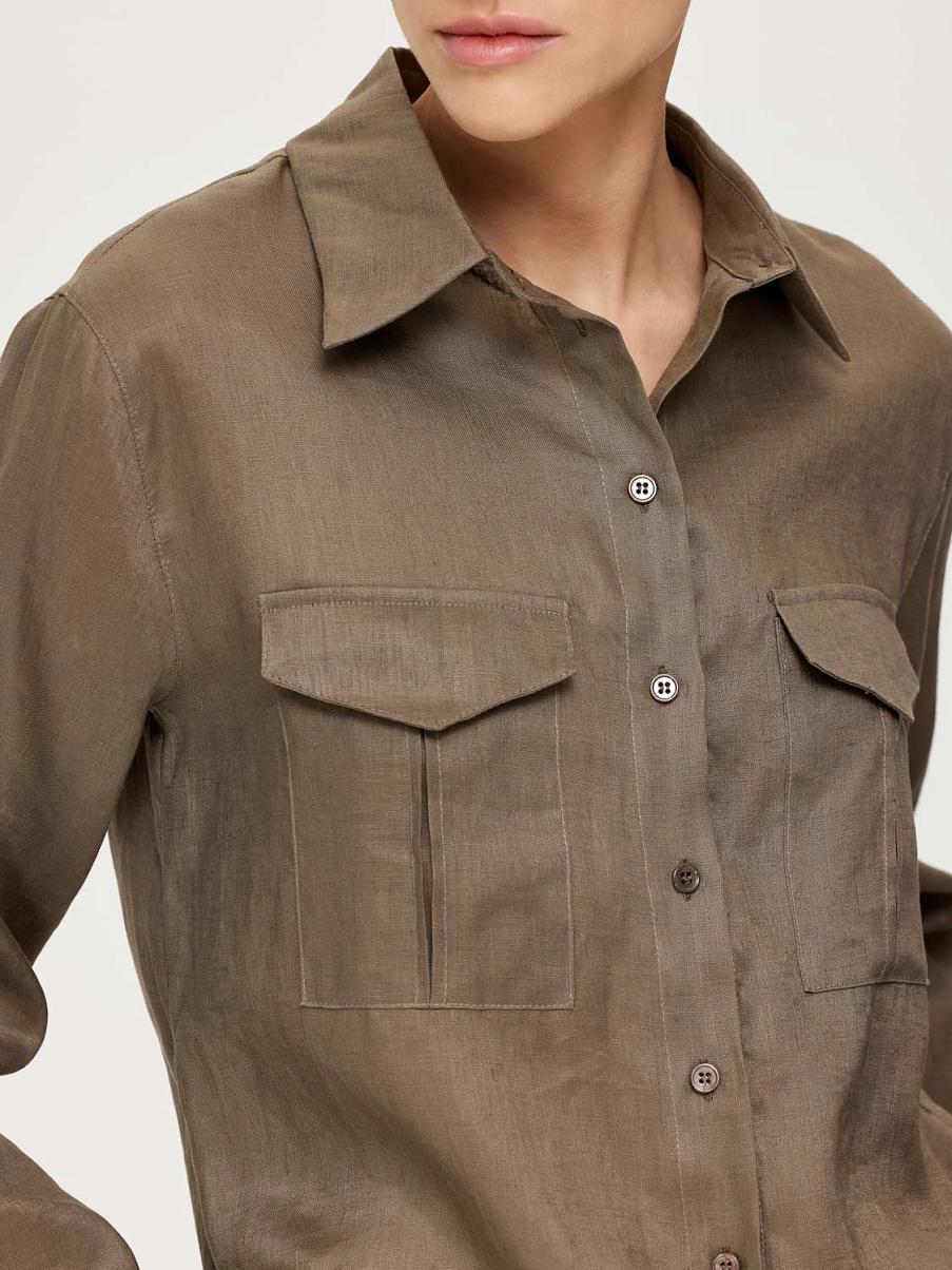 Рубашка льняная