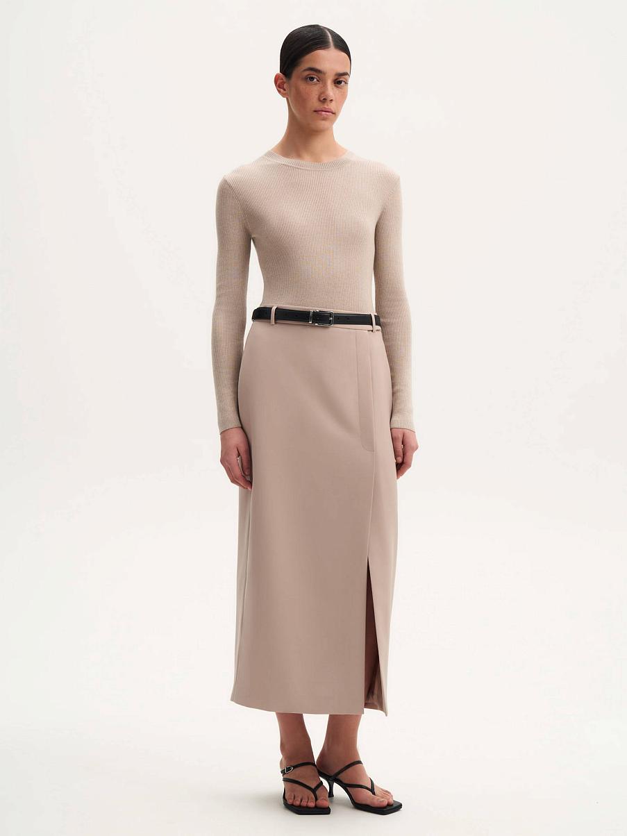 Юбка из шерсти